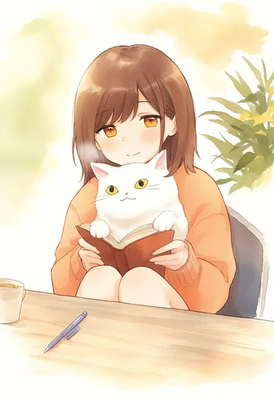 治愈题材漫画封面示意