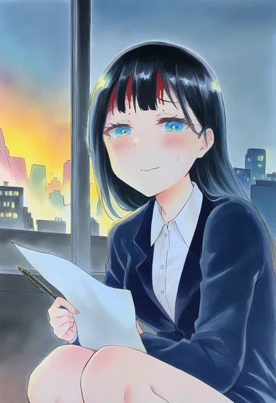 都市题材漫画封面示意
